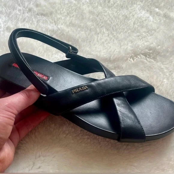 Prada Women's Black Sandals - Picture 3 of 6
